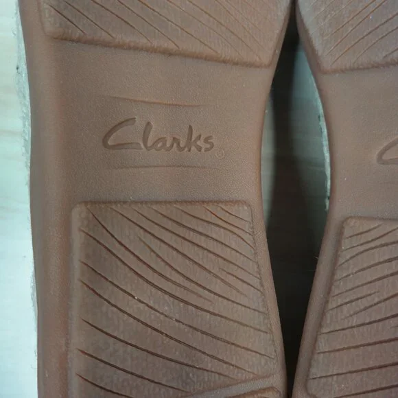 Clarks Collection Elaina Petal Woven Vamp Jute Trim Black Flats Women US 10M - Picture 12 of 13